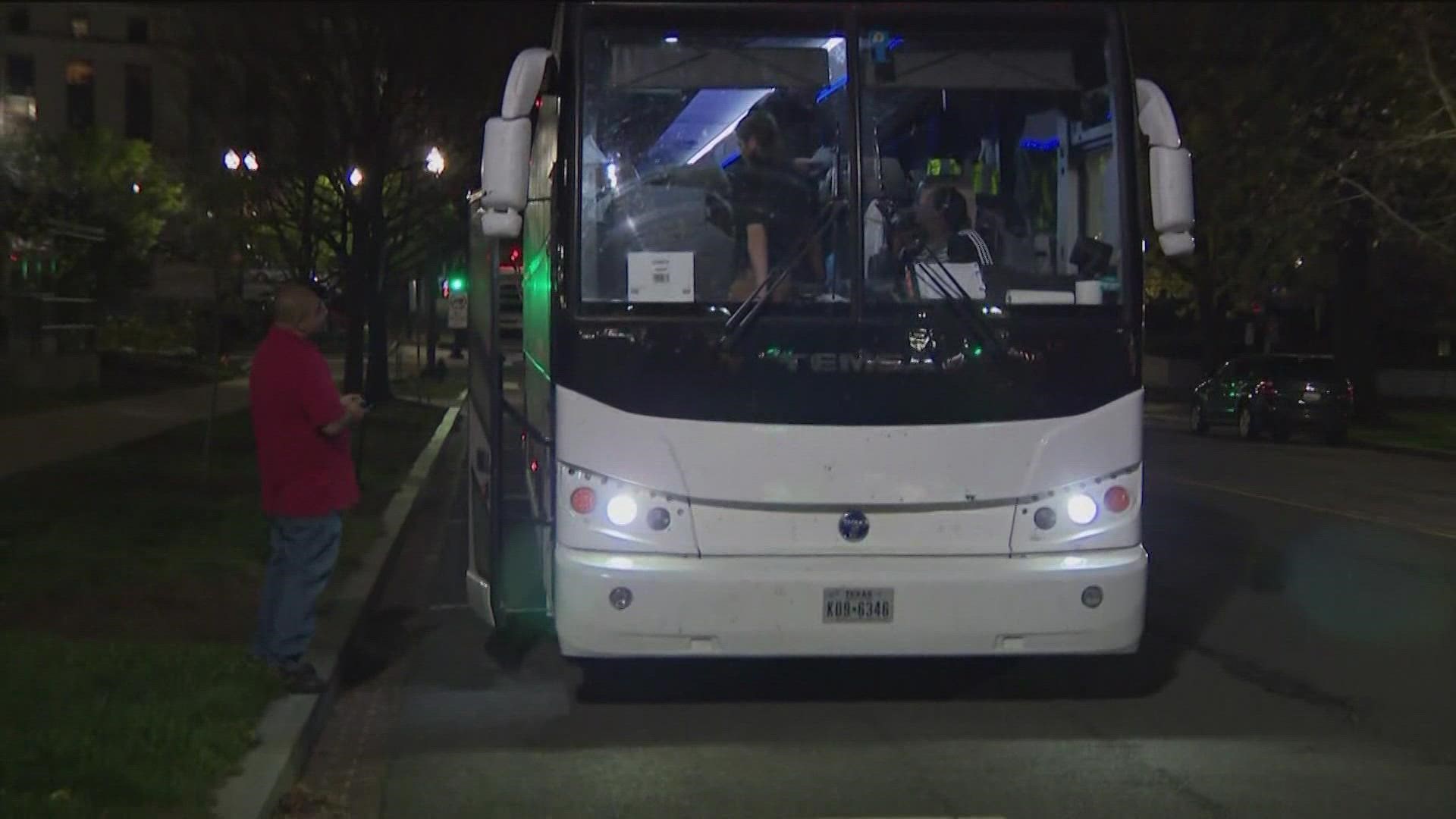Gov. Abbott has sent thousands of migrants by bus to D.C. in defiance of Biden's pledge to lift Title 42.