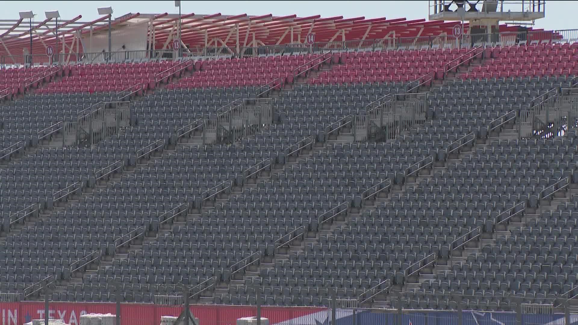 The Circuit of the Americas is expecting more than 100,000 people per day this weekend.