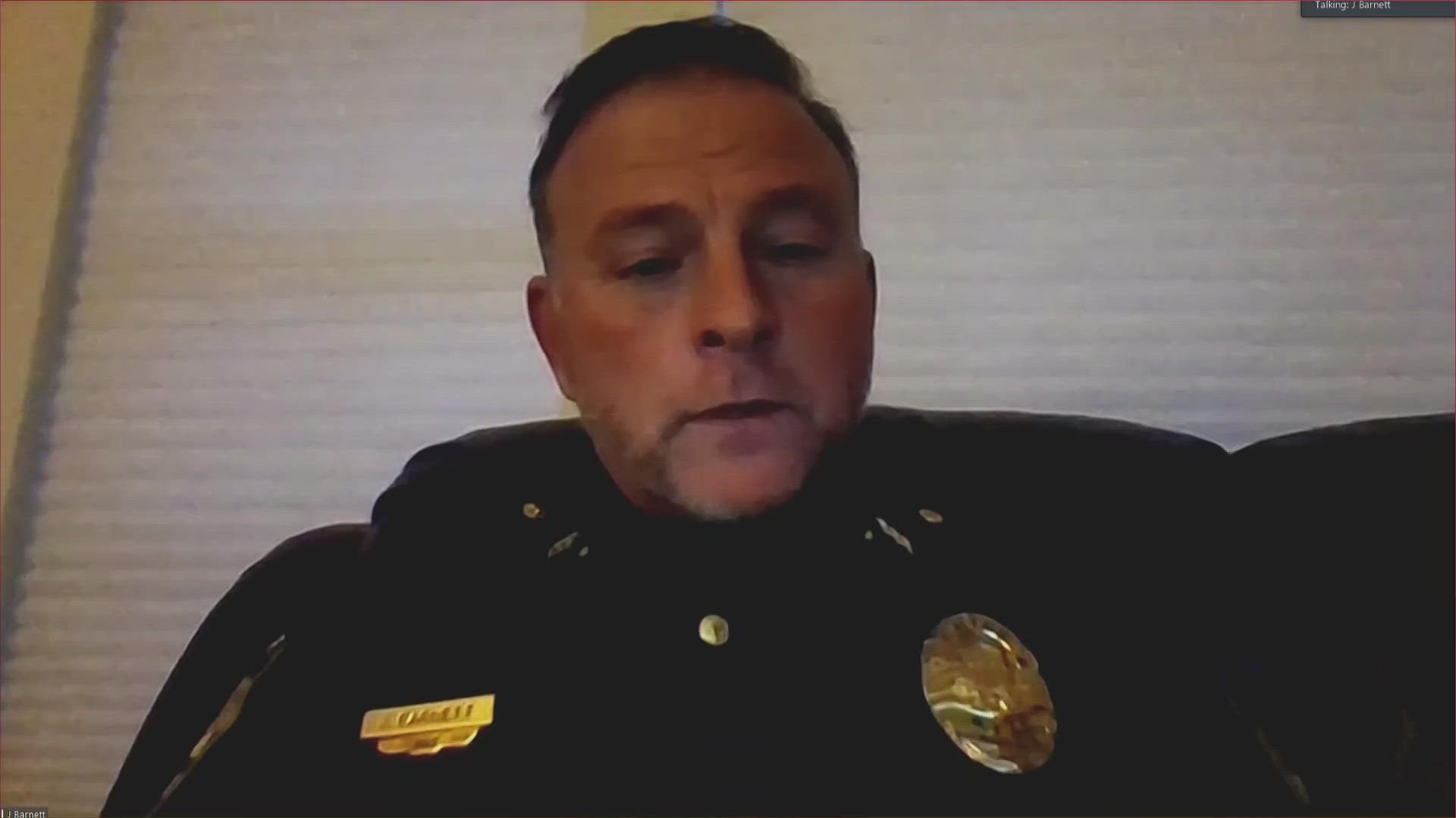 Kyle Police Department Chief Jeff Barnett joined KVUE to discuss conditions in the area.