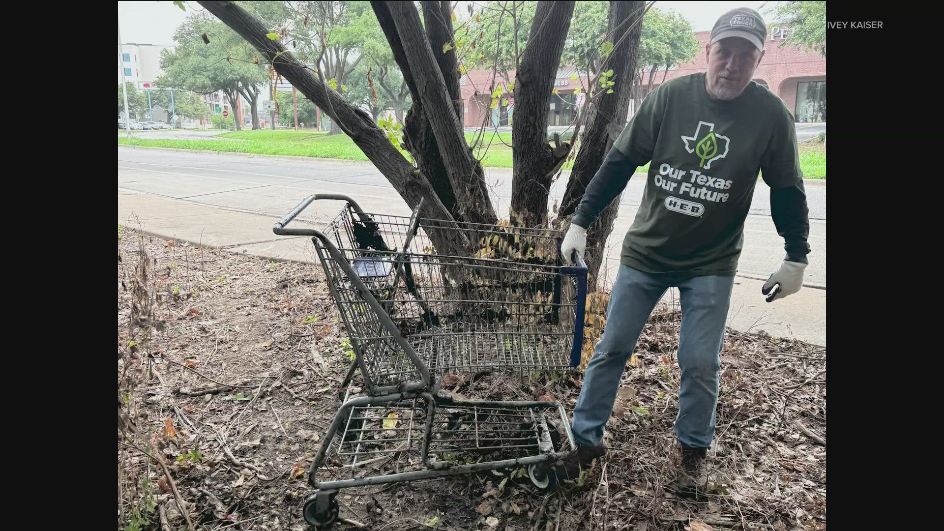 The second annual Shoal Creek Shopping Cart Corral happened on Saturday. Volunteers removed shopping carts from the creek as well as other litter.