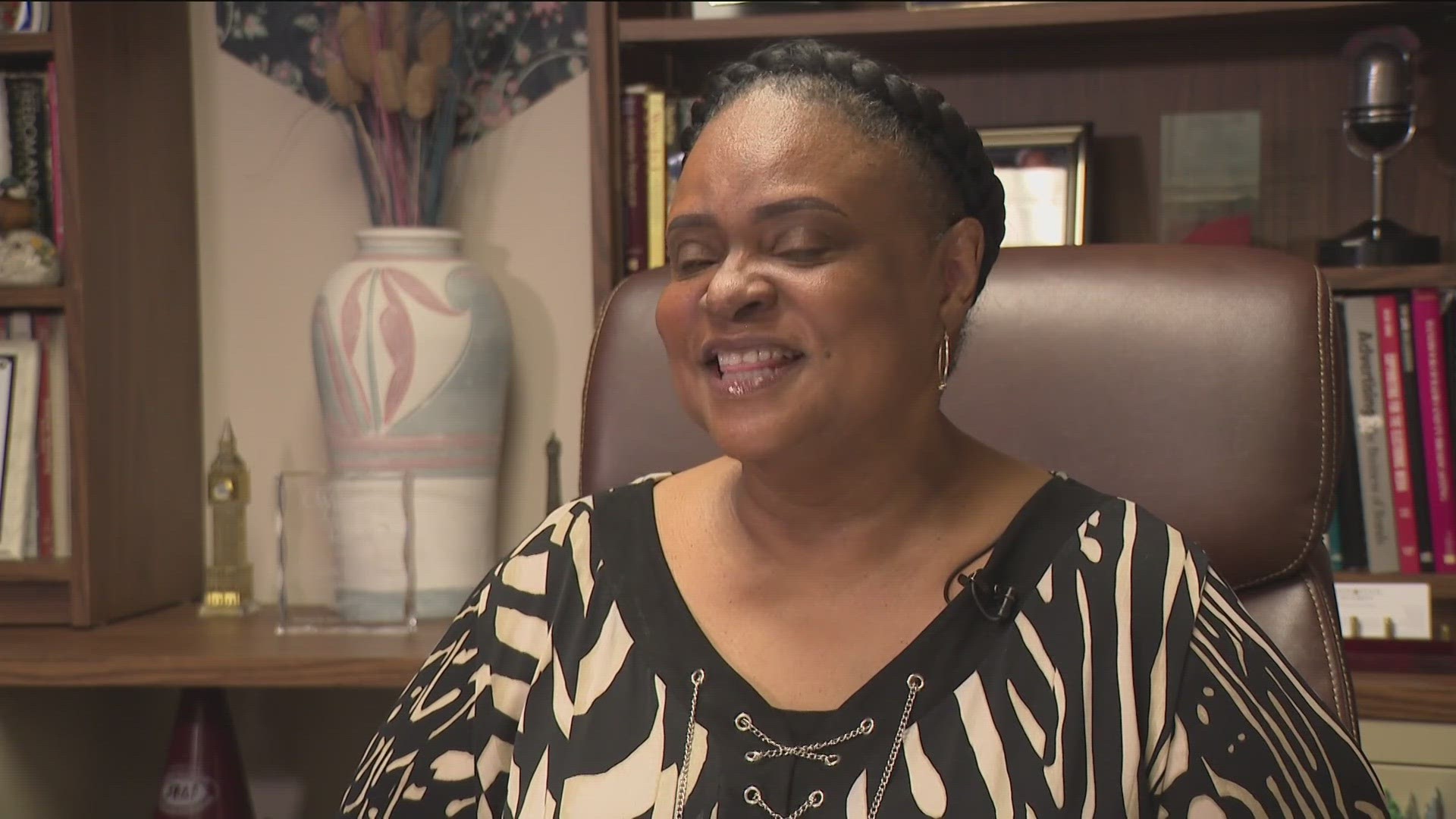 Dr. Laurie Fluker is one of the first Black professors at Texas State University. KVUE's Daranesha Herron has more about her achievements and hurdles.