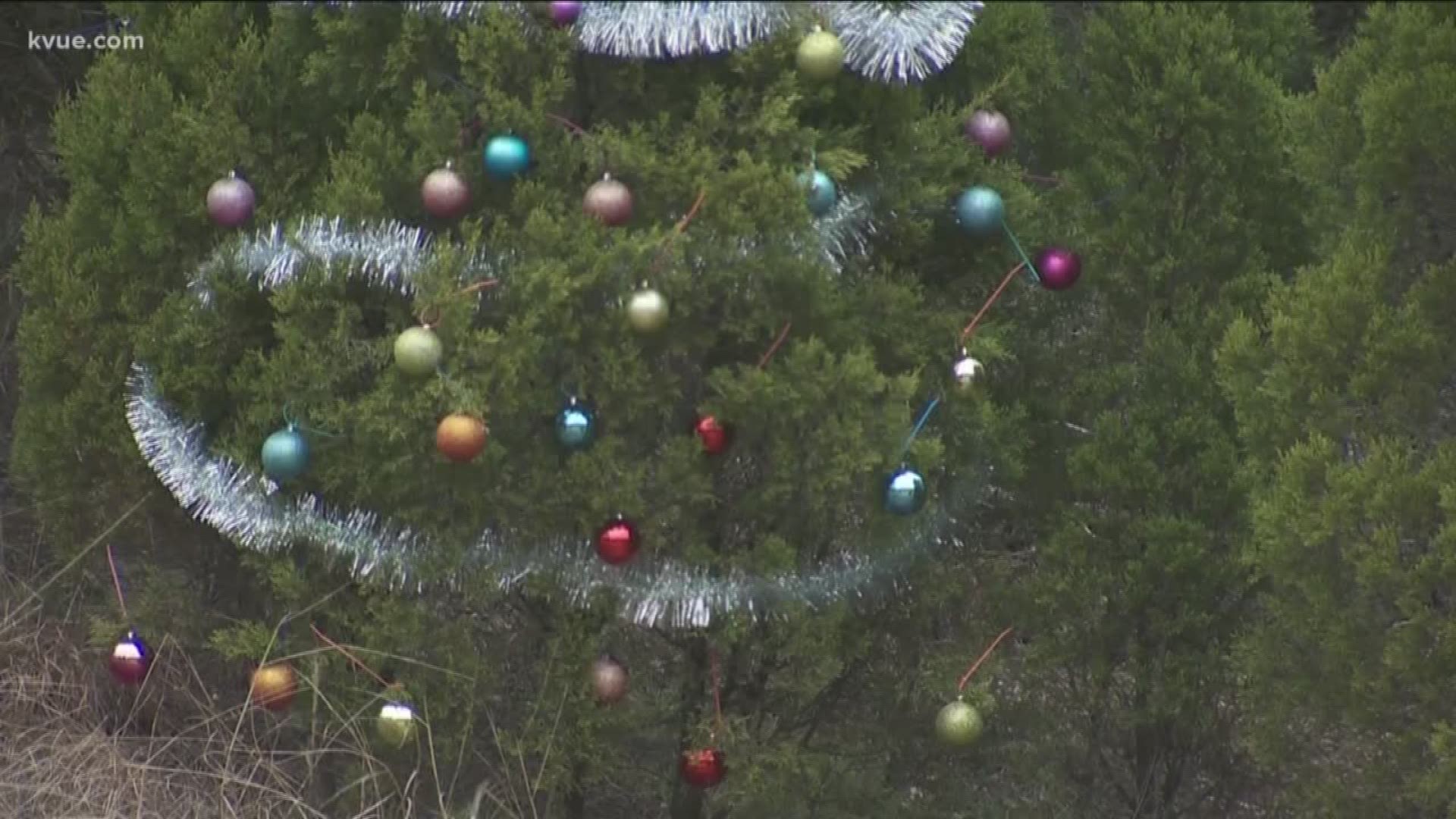 The Bull Creek Foundation (BCF) spoke out to locals in hopes of stopping an Austin tradition: putting Christmas ornaments on the juniper trees along Loop 360.