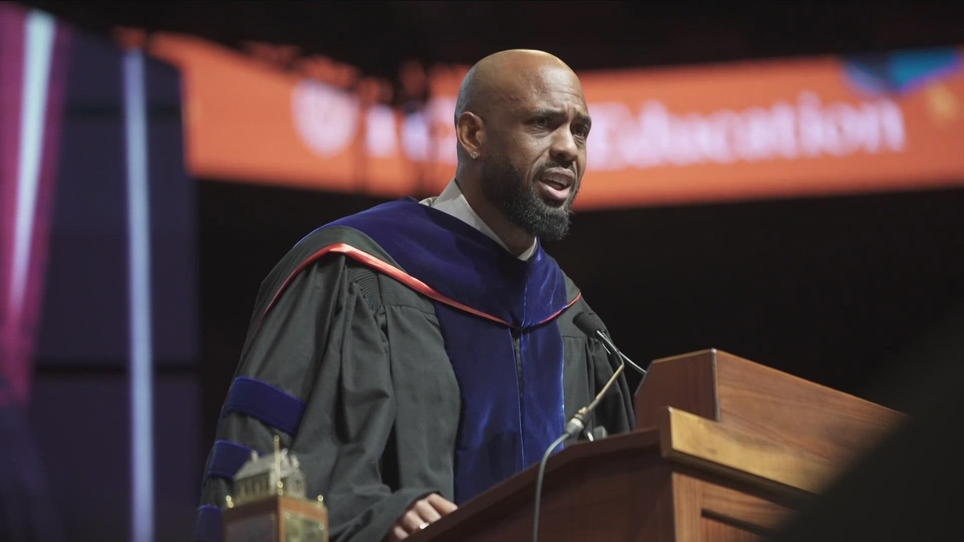 Seven Longhorns' women's basketball players graduated this weekend, along with Longhorn football legend Jermichael Finley.