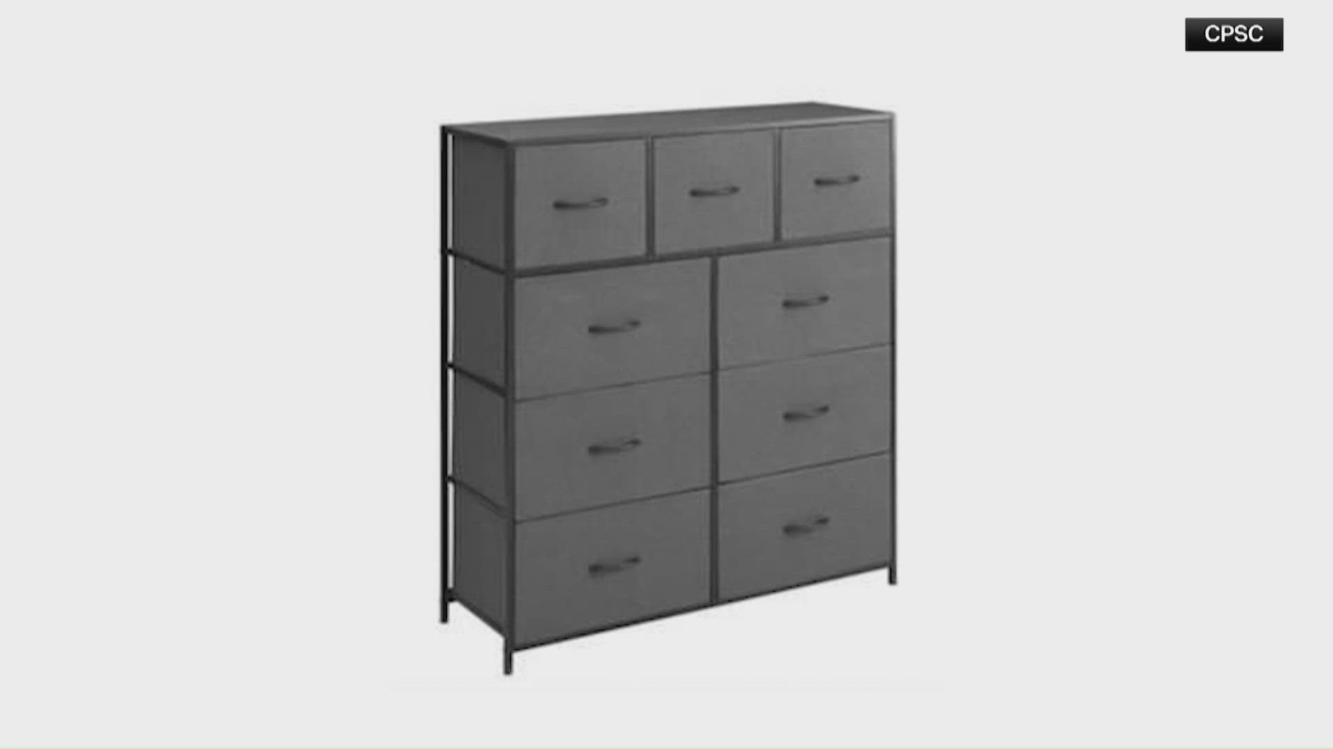 Walmart recalls 165K fabric dressers Walmart recalls 165K fabric dressers