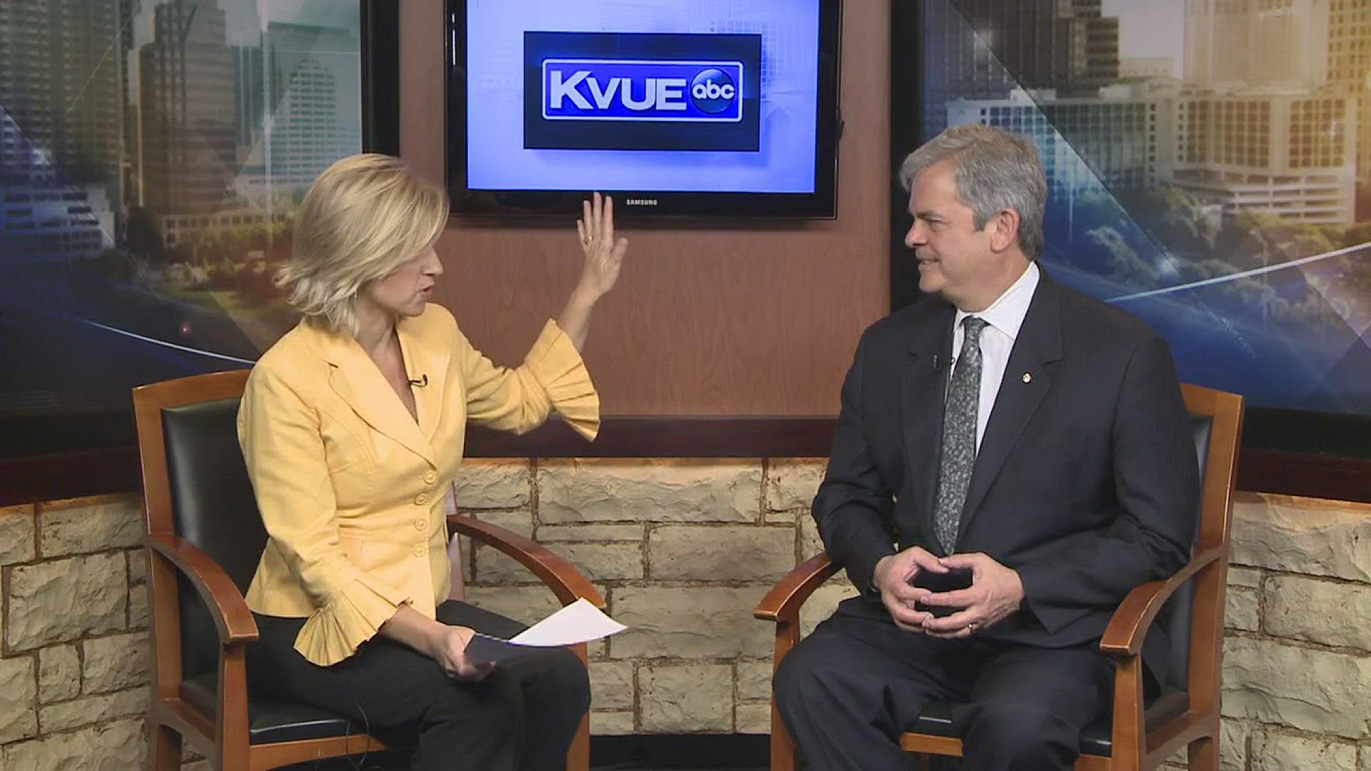 Austin Mayor Steve Adler discusses the addition to the Hike and Bike Trail, work on the Seaholm Waterfront and the $720 million mobility bond.