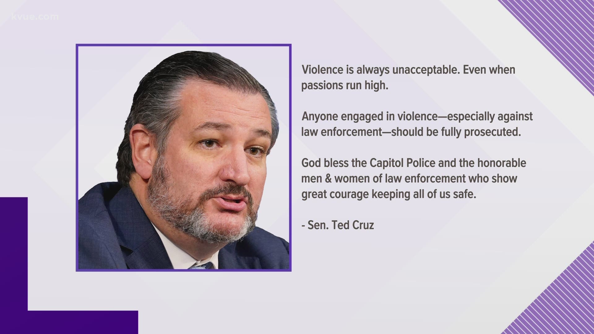 As chaos erupted at the U.S. Capitol, several Texas lawmakers spoke out, denouncing the rioters' actions.