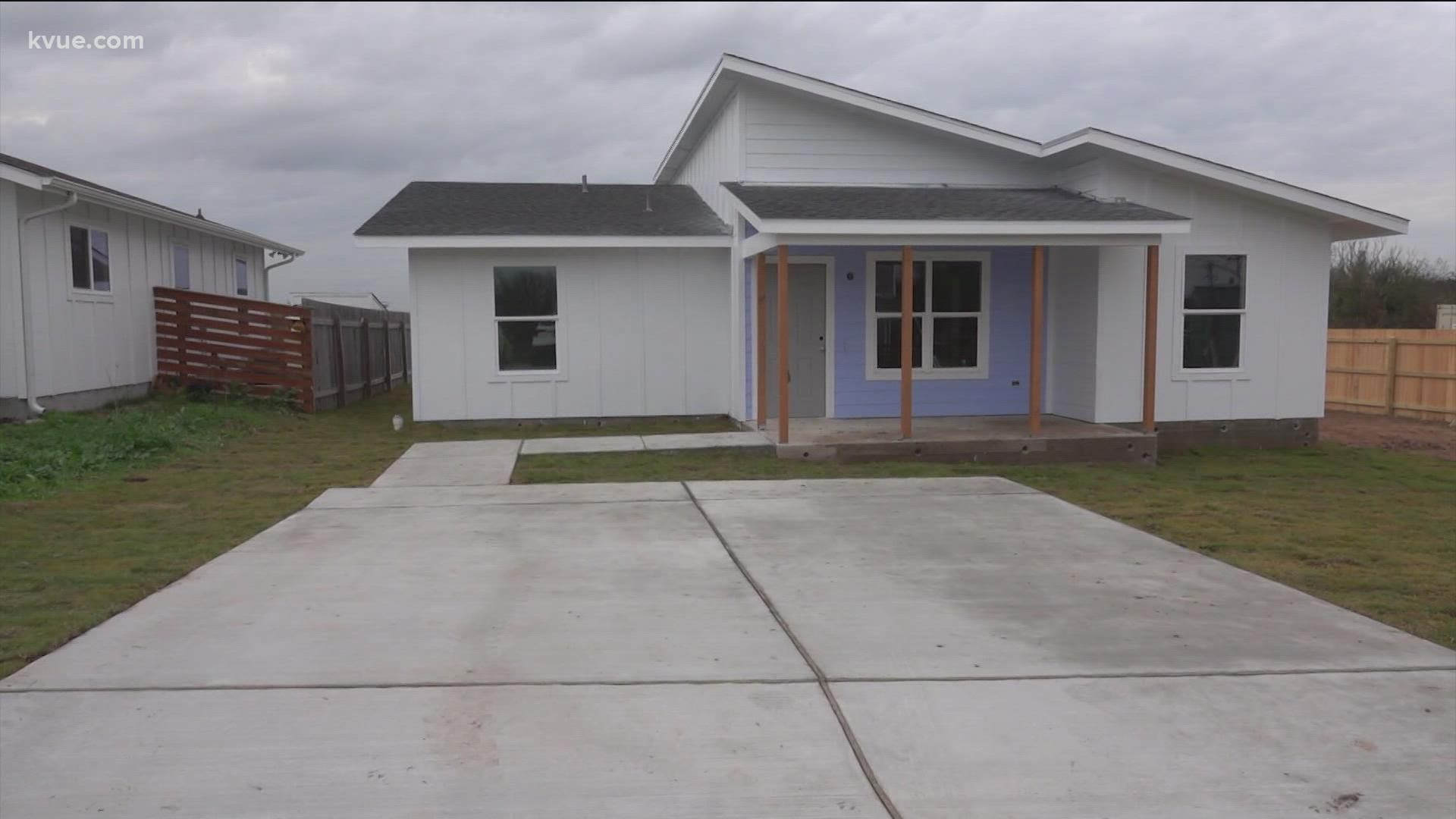 The volunteer portion of the Habitat for Humanity build we've been following for the past five weeks is now complete.