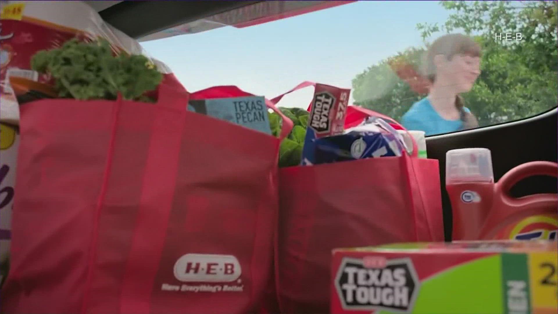 H-E-B is now delivering to UT students.