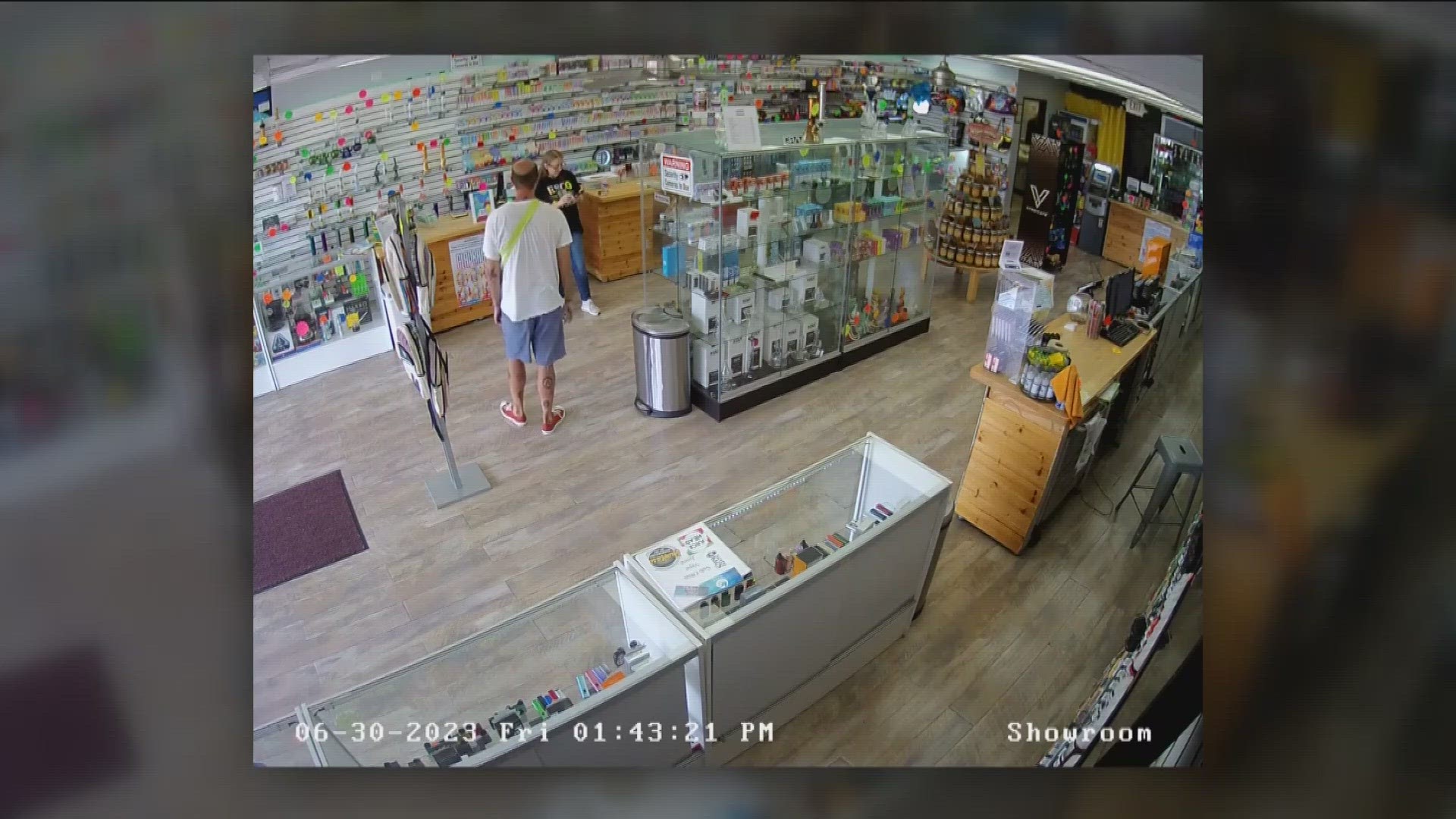 An attack at a southeast Austin store was caught on camera. The victim is asking for help to find the attacker.