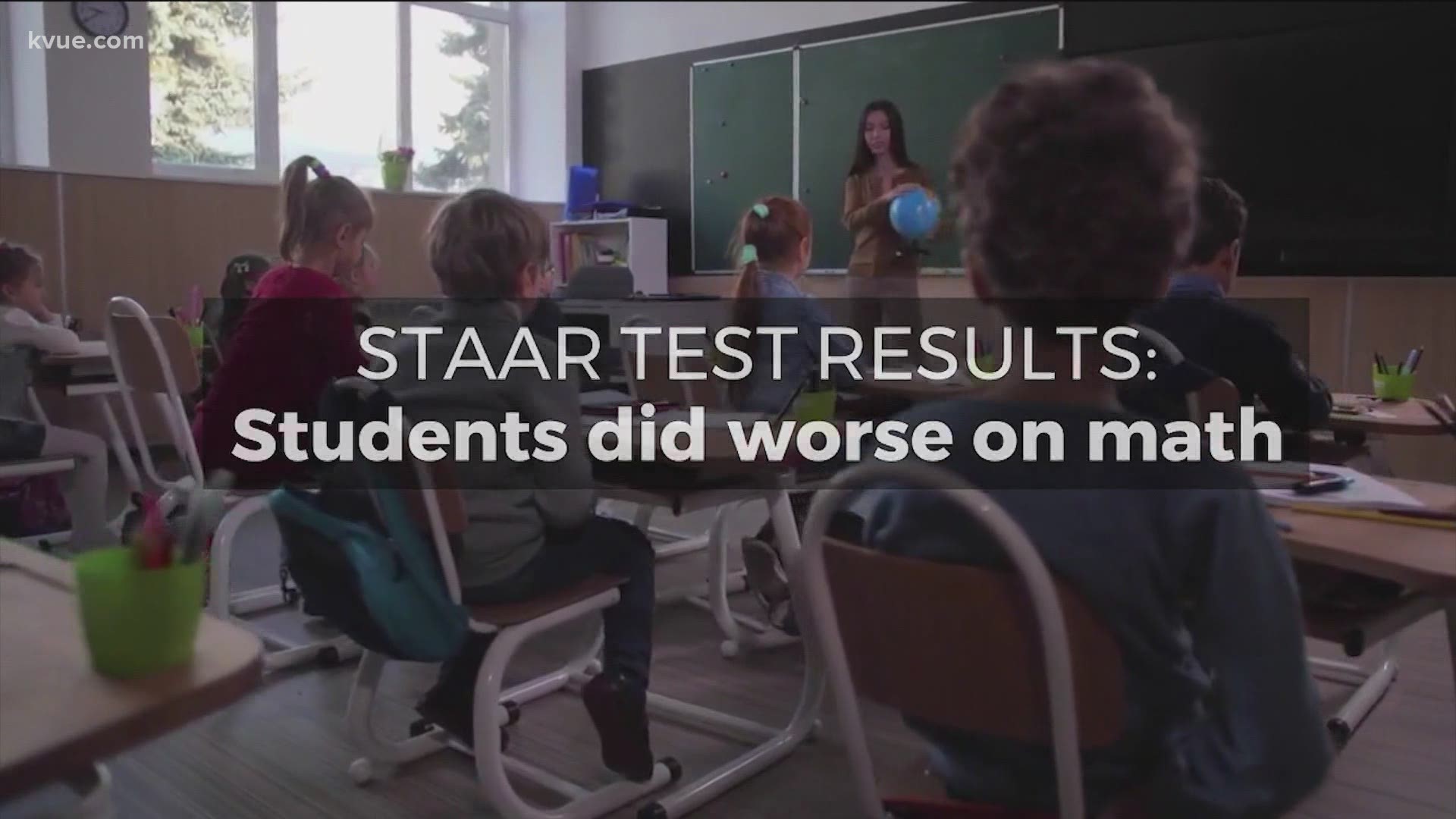 The COVID-19 pandemic's impact on last year's STAAR test results was apparent. Virtual learning meant scores dropped, compared to 2019.