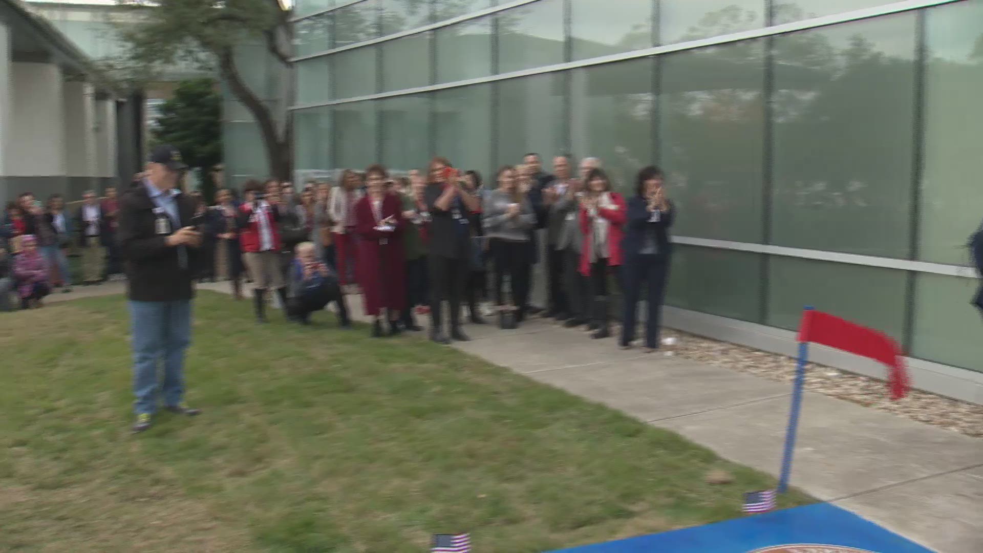 The Dell Seton Medical Center is honoring veterans in two ways: unveiling a new Military Memorial Garden outside the 38th Street facility and if and when they are ever admitted into the hospital system.

Seton employees marked both with a ribbon cutting