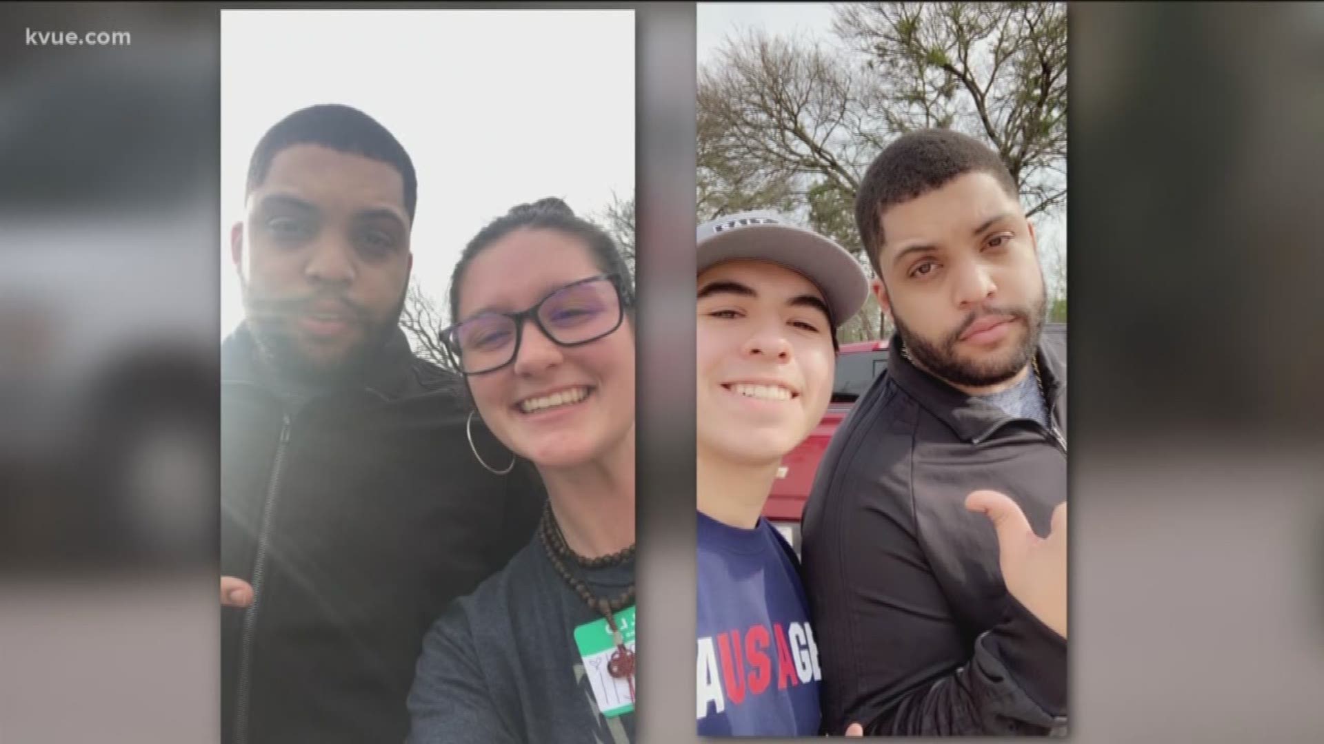 Two teens say taking selfies with the son of a popular rapper cost them their jobs. But they also think it was worth it. KVUE's Pattrik Perez explains
what happened.