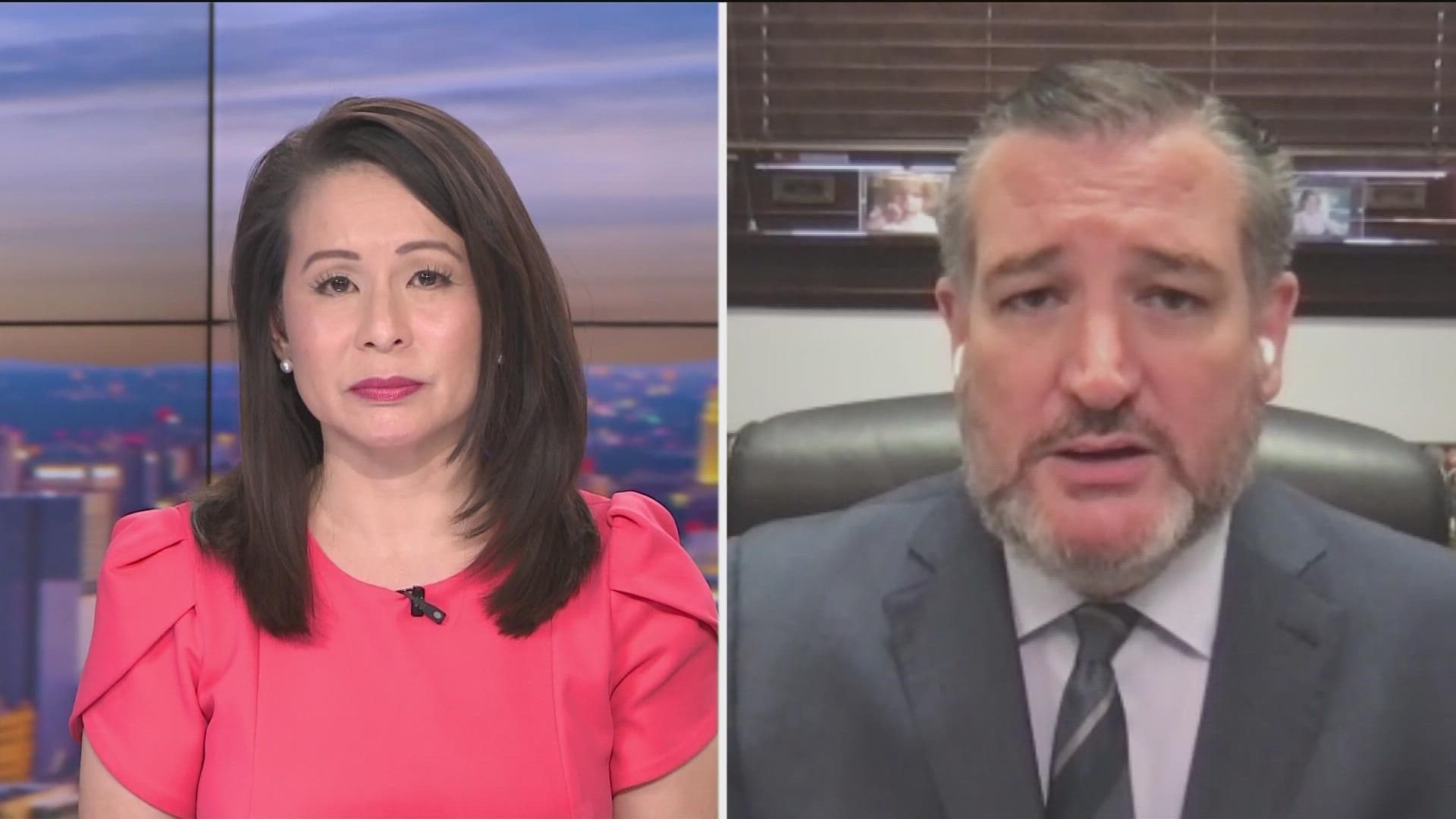 Sen. Ted Cruz joined KVUE Wednesday to discuss school safety across the state in the wake of the Uvalde school shooting.