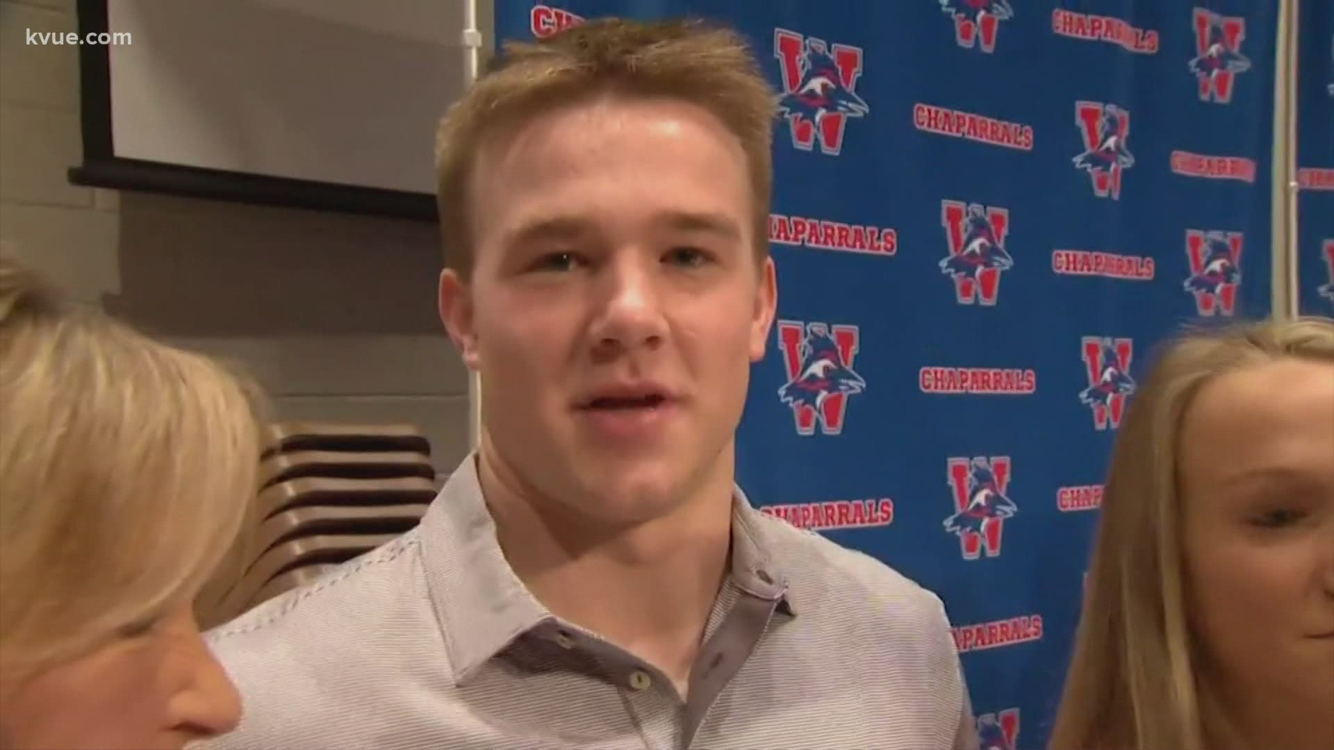 Jake Ehlinger was a star player from Westlake High School. His alma mater has a powerhouse football legacy, winning a state championship this past season.