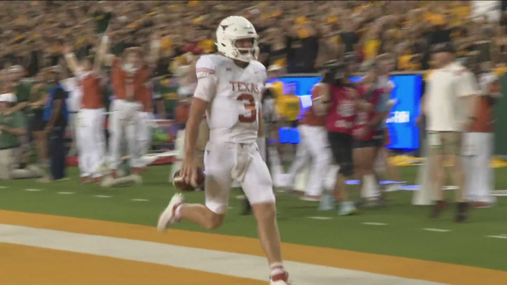 The Longhorns were dominant from the first minute en route to a dismantling of Baylor.
