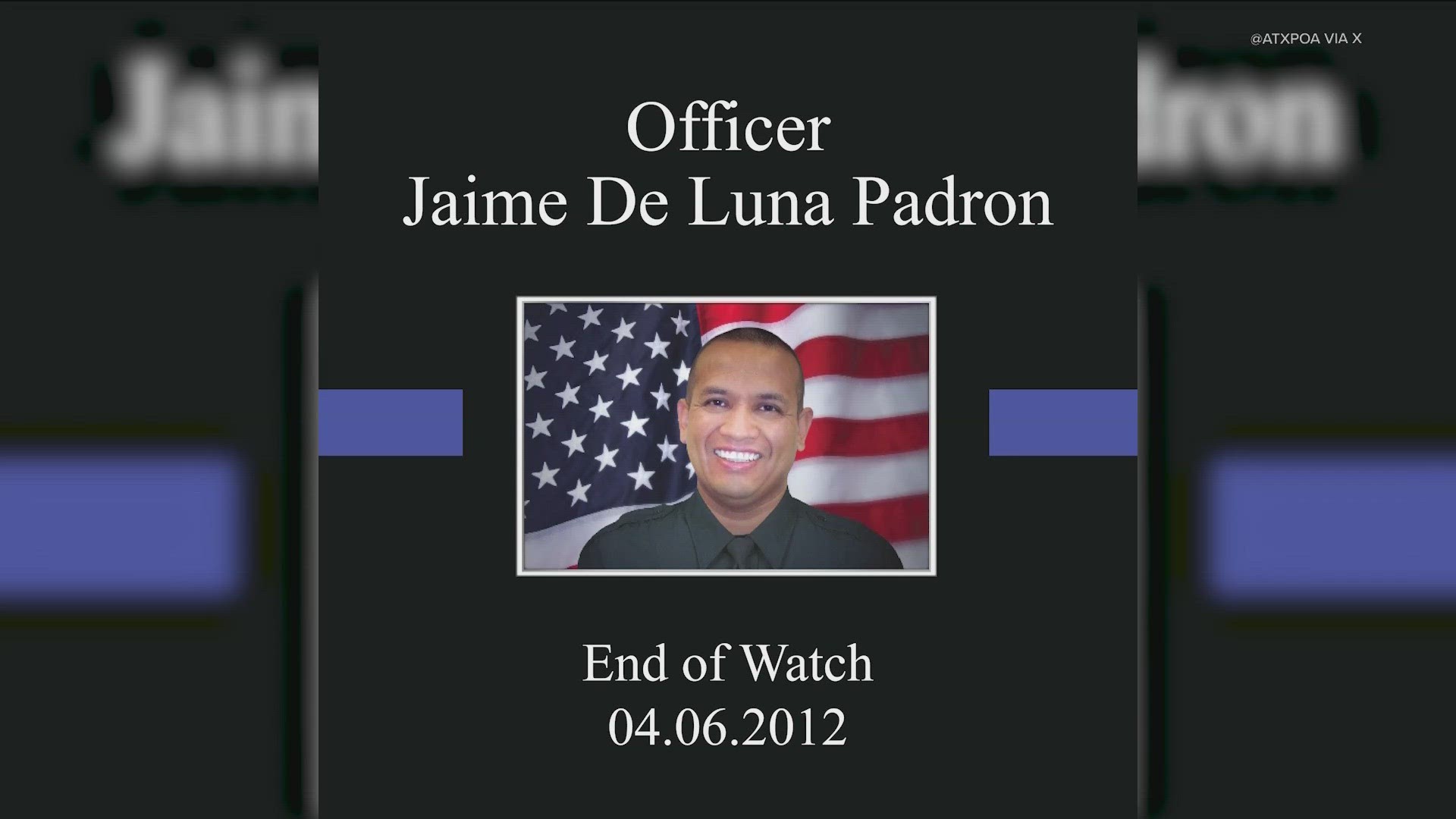 April 6 marks the 12-year anniversary of APD senior officer Jaime Padron's death in the line of duty.