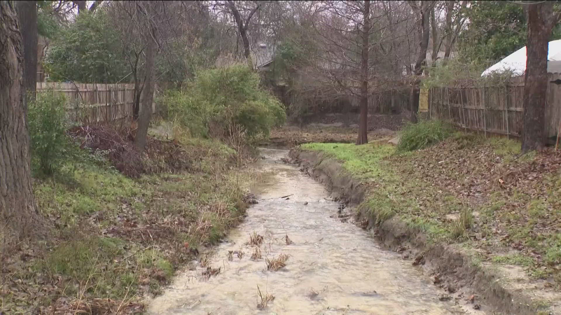 Some North Austin neighbors and first responders are on alert for the next round of rain. Last year, flooding on Mearns Meadow Boulevard damaged homes.