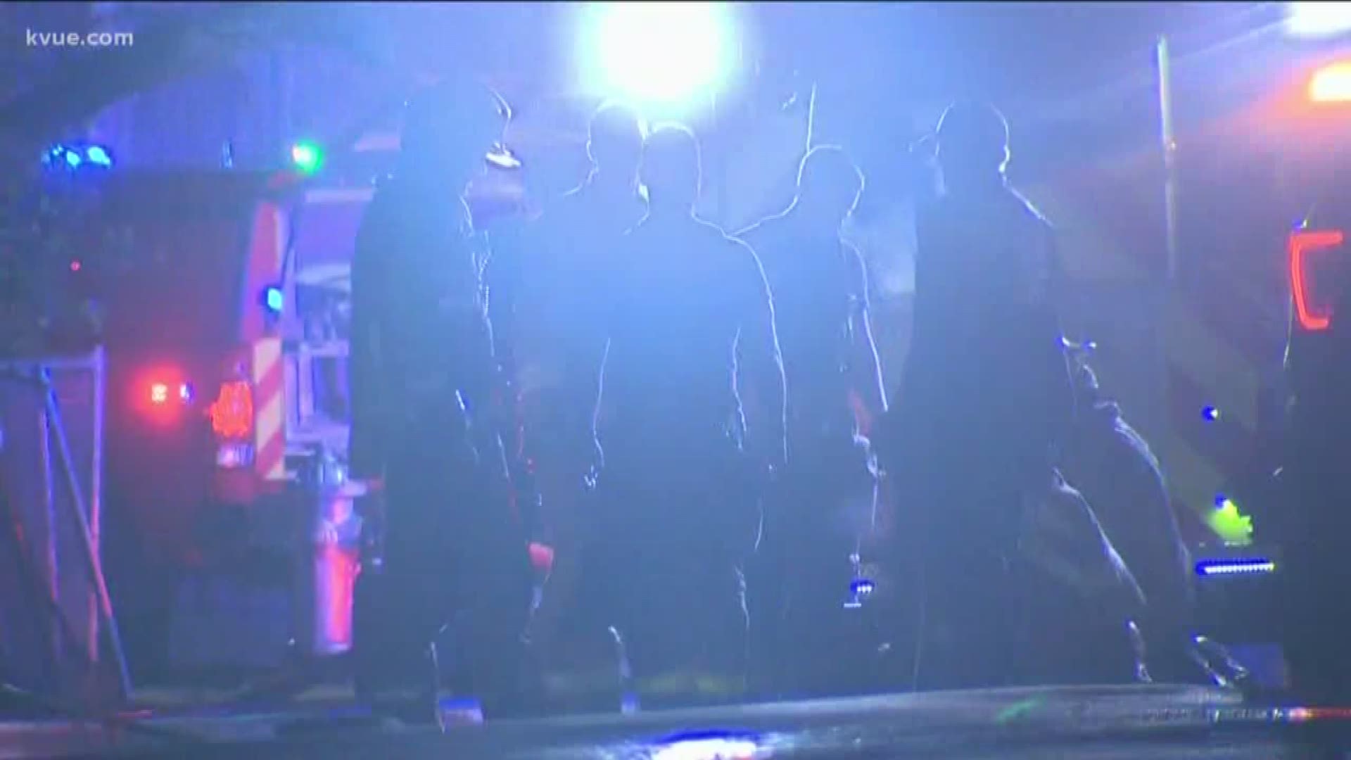 The fire happened just before 3:30 a.m. on East Stassney Lane near I-35 in southeast Austin.