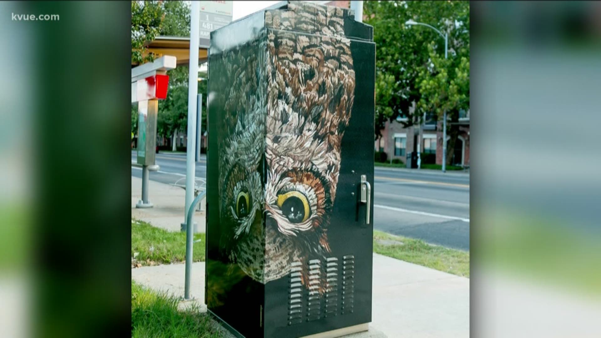 A new project in Austin could turn traffic signal cabinets into mini murals, similar to a project Cap Metro did earlier this year.