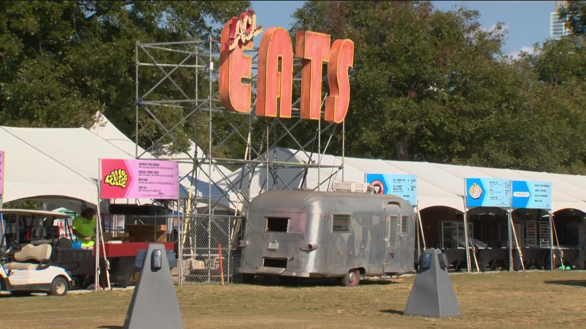 While the music is the main attraction, this weekend marks some of the most important days of the year for local food trucks at the ACL Music Festival.