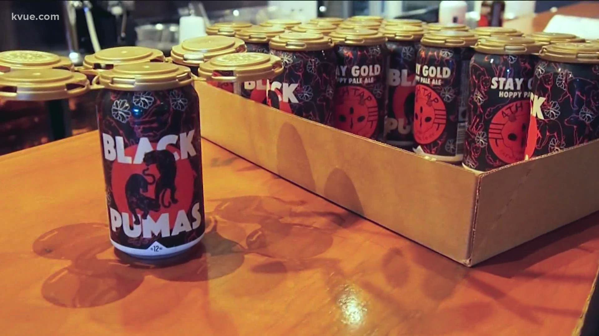 Now you can pop a can of Black Pumas beer while giving back to a few local organizations.