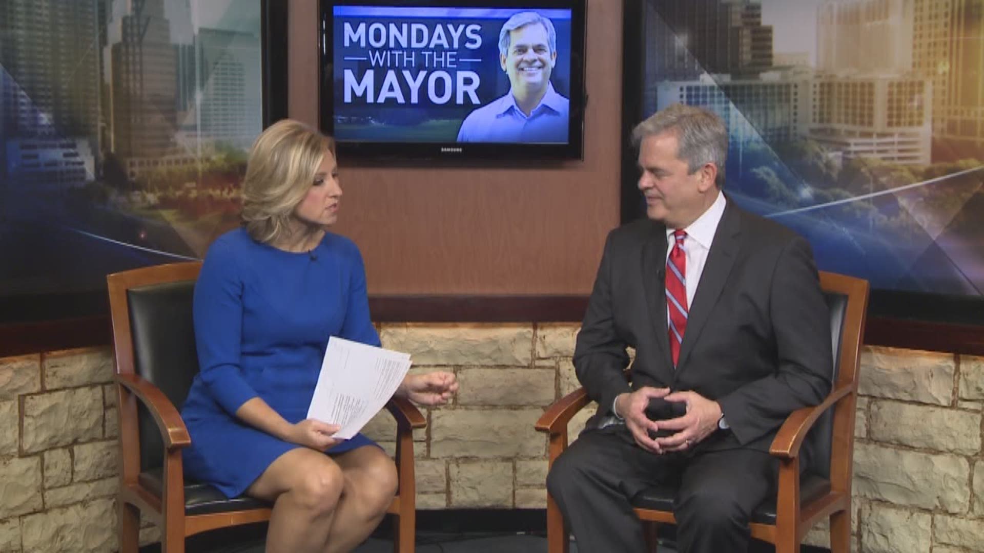 Austin Mayor Steve Adler talks with Terri Gruca about the rising cost of living in Austin and how the city's property taxes compare to other Texas cities.