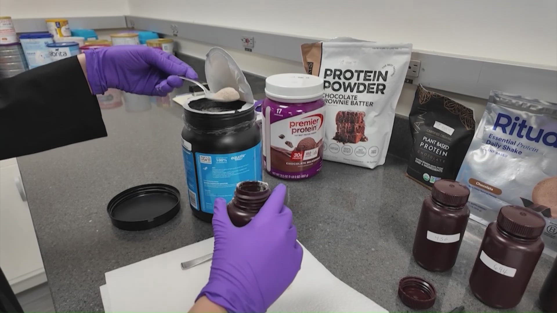 Protein Maker Texas AG Ken Paxton investigating protein powder makers | kvue.com