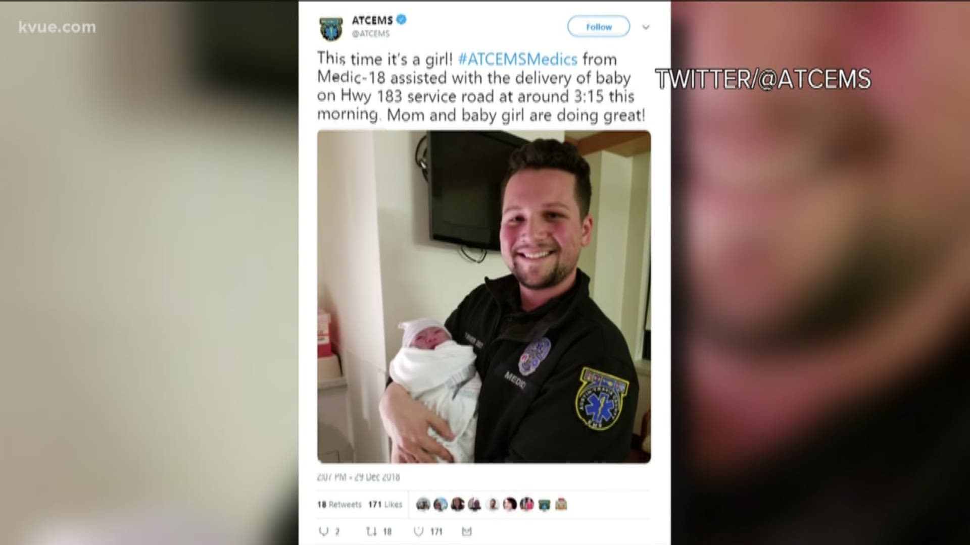 A mom and her new baby are doing well after medics helped her deliver on the side of the highway.