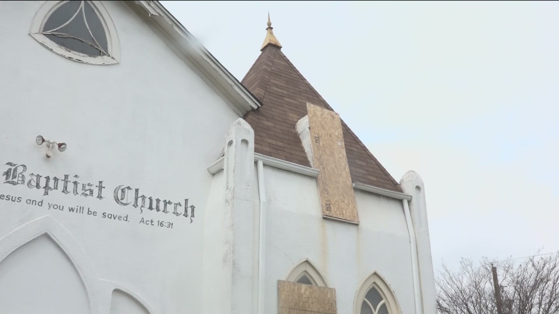 Goodwill Baptist Church in South Austin is now left with thousands of dollars in damage after a fire late Monday night.