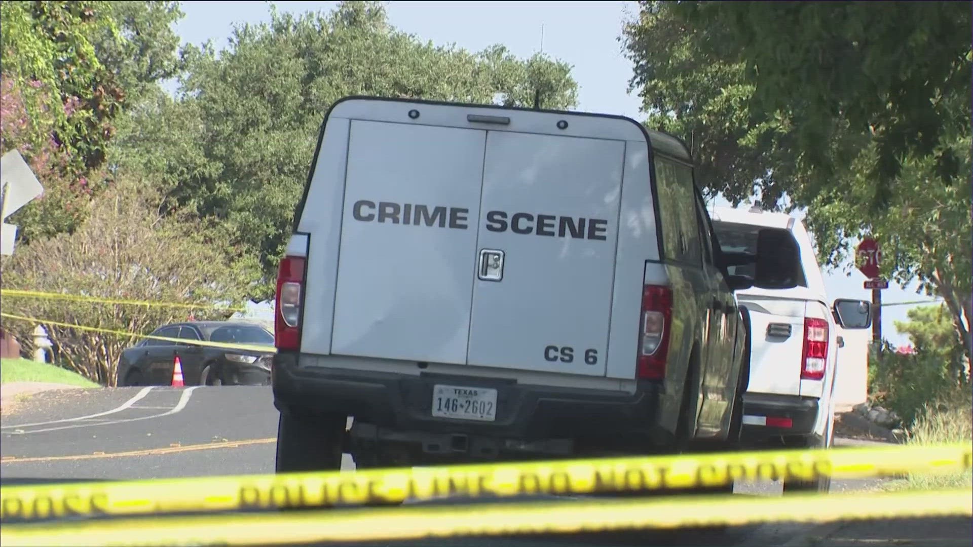 The Austin Police Department said it is investigating the person's death as a homicide.