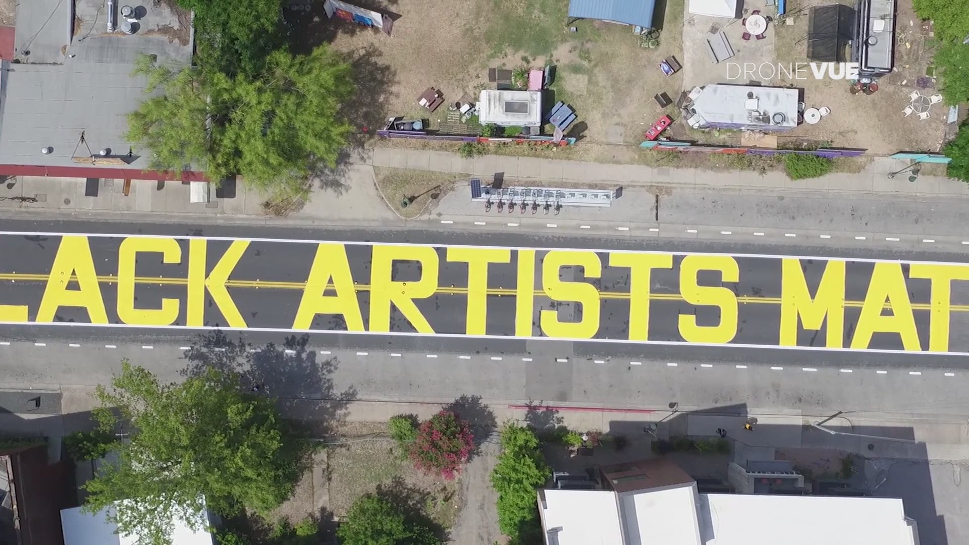 A new mural in East Austin celebrates the city's black population.