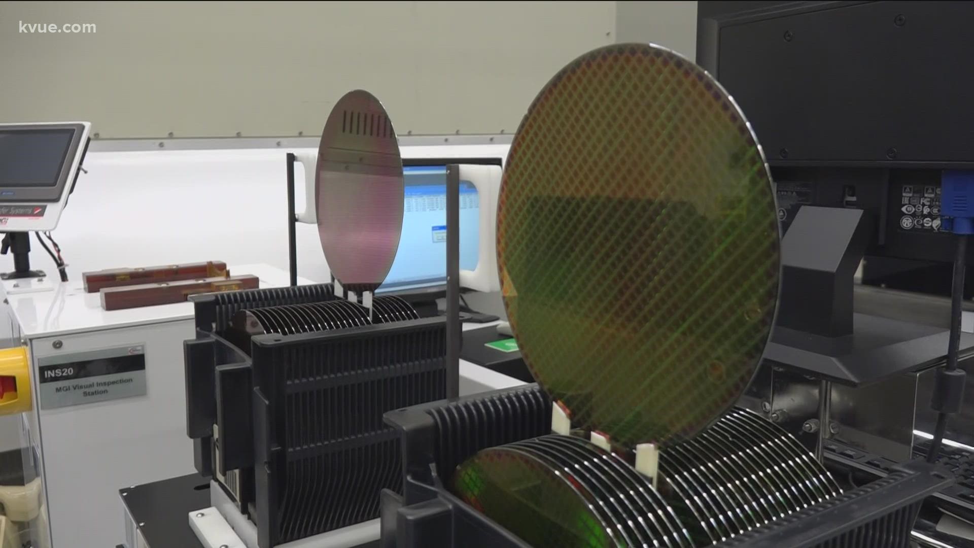 Central Texas has become a hub for semiconductor chip manufacturing in the U.S. KVUE takes you inside a local factory.