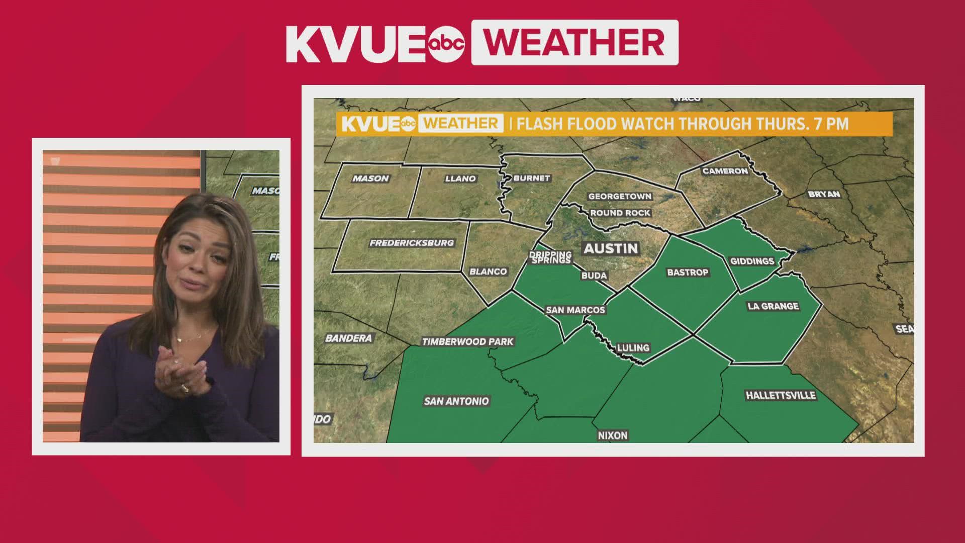 The good news is that the worst of the rain has pushed through. Here's a Thursday morning update from Mariel Ruiz.