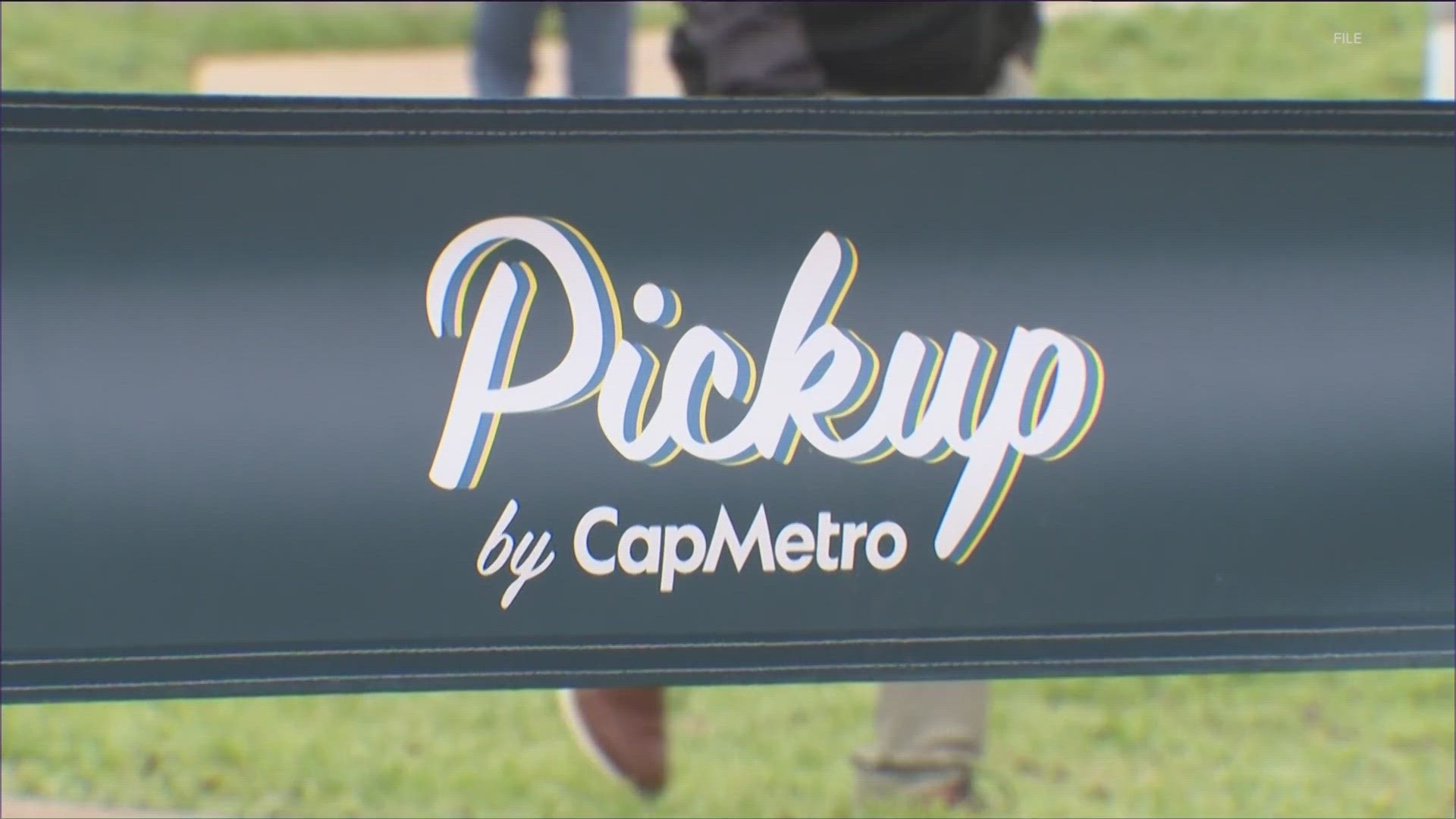 The "pickup" service operates like most rideshare companies, where customers can request a ride on demand.