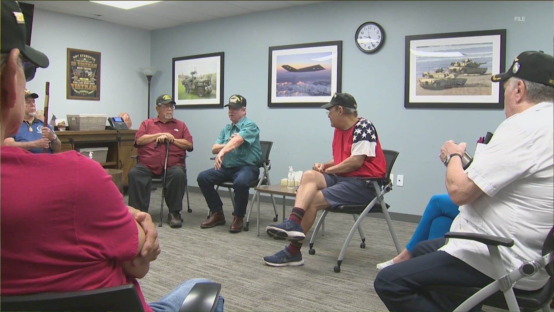 Health officials stress the importance of reaching out for help. KVUE's Dominique Newland has the details about local resources available for veterans.