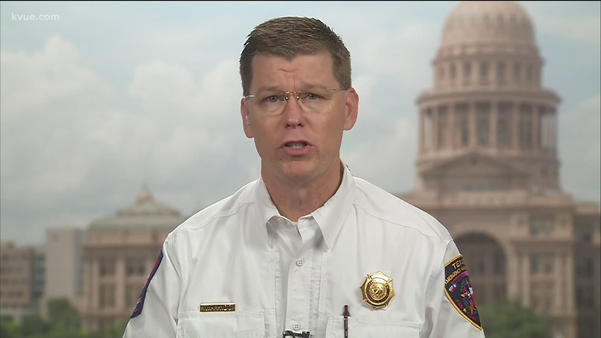 We spoke with the chief of the Texas Division of Emergency Management, Nim Kidd, about the increasing number of COVID-19 cases in Texas.