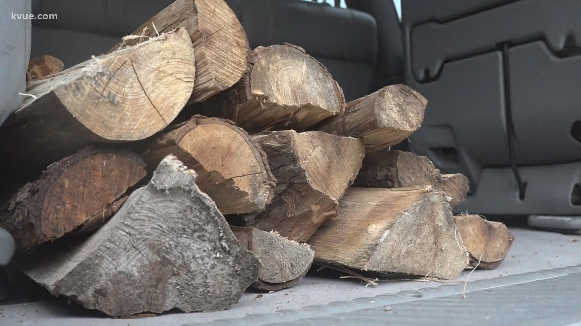 As cold temperatures spread across Central Texas, people are preparing. KVUE's Luis de Leon found that for places that sell firewood, business is booming.