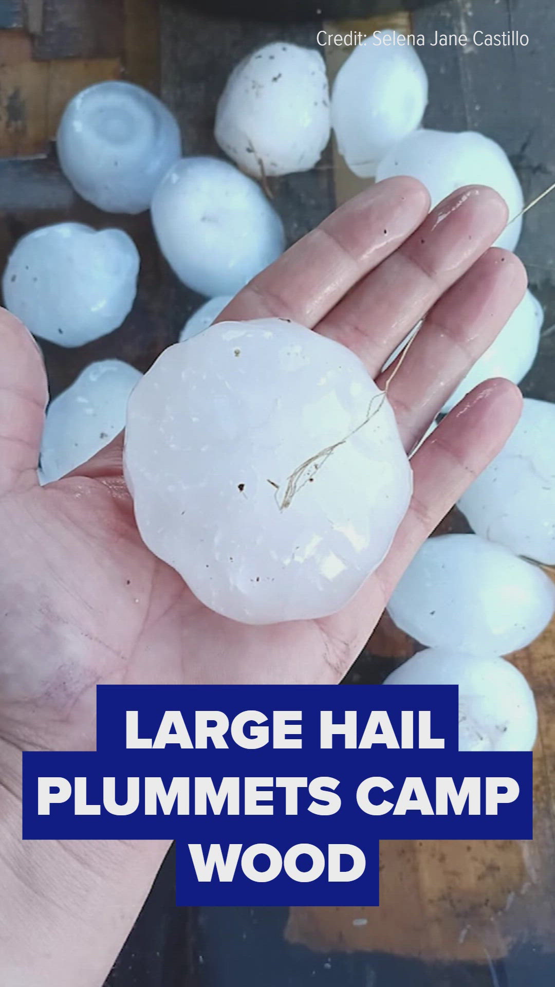Large hail plummets Camp Wood in the Texas Hill Country | kvue.com
