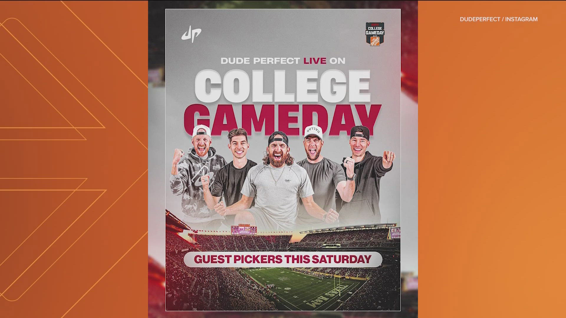 ESPN's College GameDay will head to College Station, Texas, as the two teams face off for the first time in over 10 years.