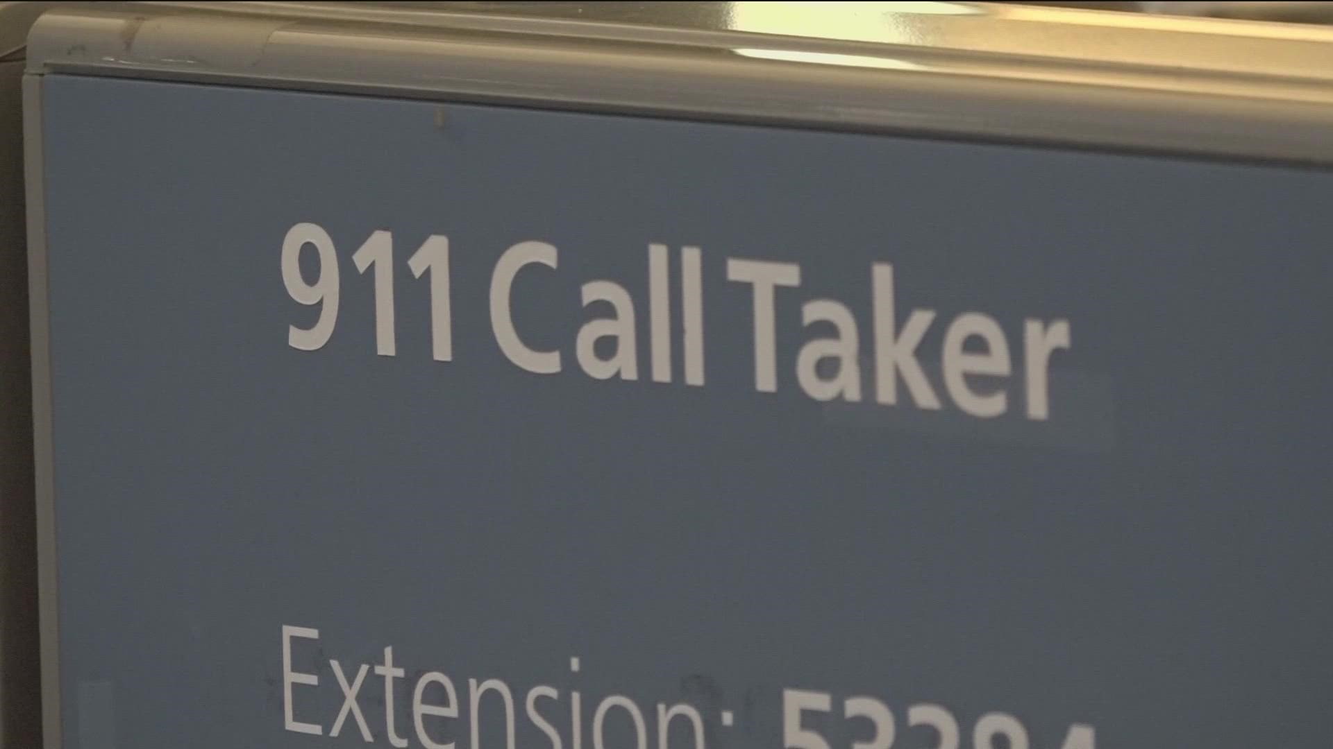 APD 911 call takers are having to spend shorter times on the phone to save time due to the critical staffing shortage.