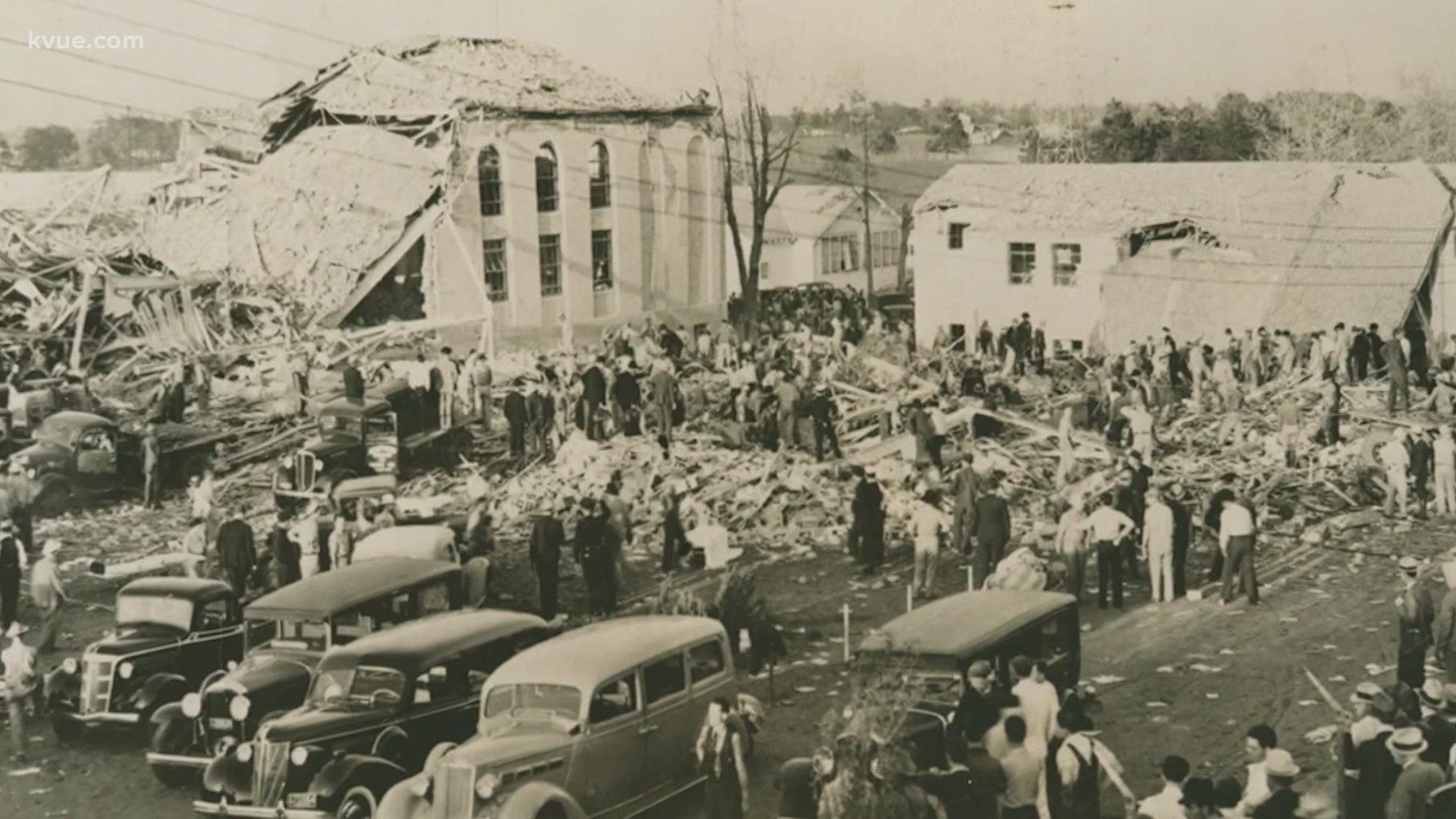 On today's Backstory, KVUE looks at the New London, Texas, gas explosion of 1937. It's still considered one of the worst disasters to ever occur in Texas.