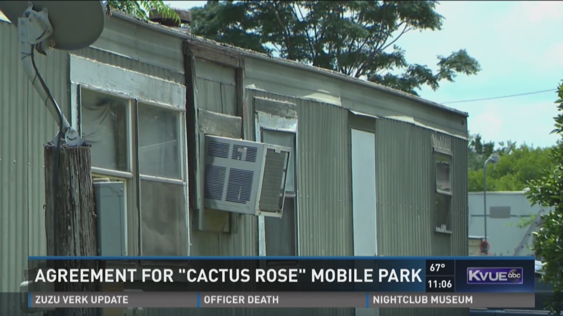 Agreement for 'Cactus Rose' mobile park