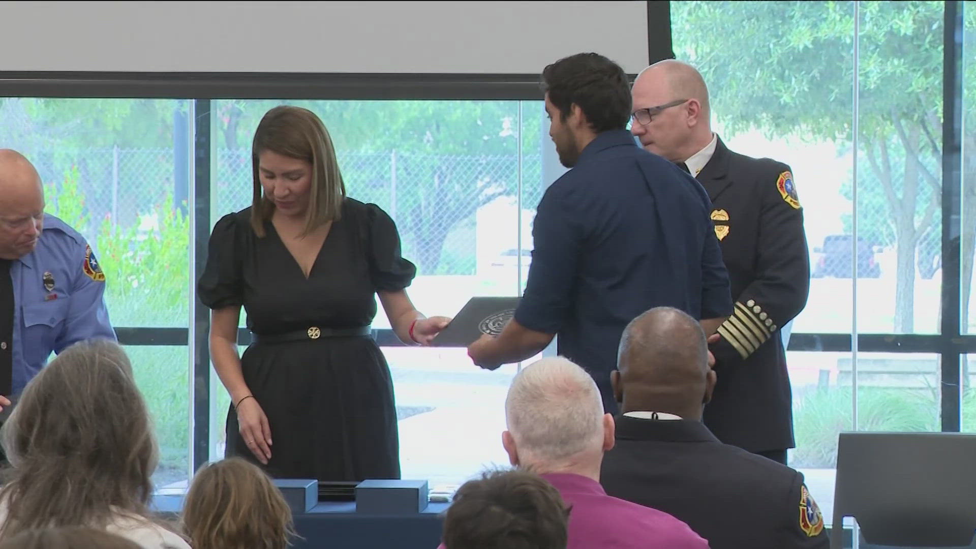 The Austin Fire Department held its Pass the Torch graduation on Saturday morning. Thirty-one graduates were honored at the event.