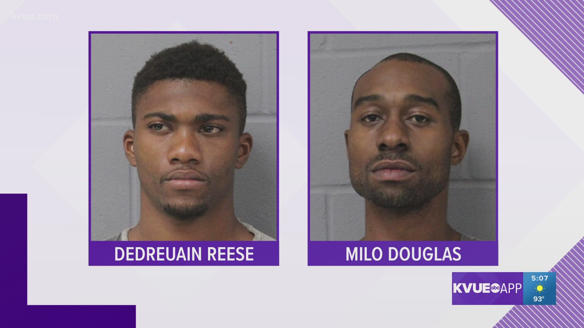 Dedreuain Reese and Milo Douglas were arrested in connection with the death of Lauren Gums on July 7.