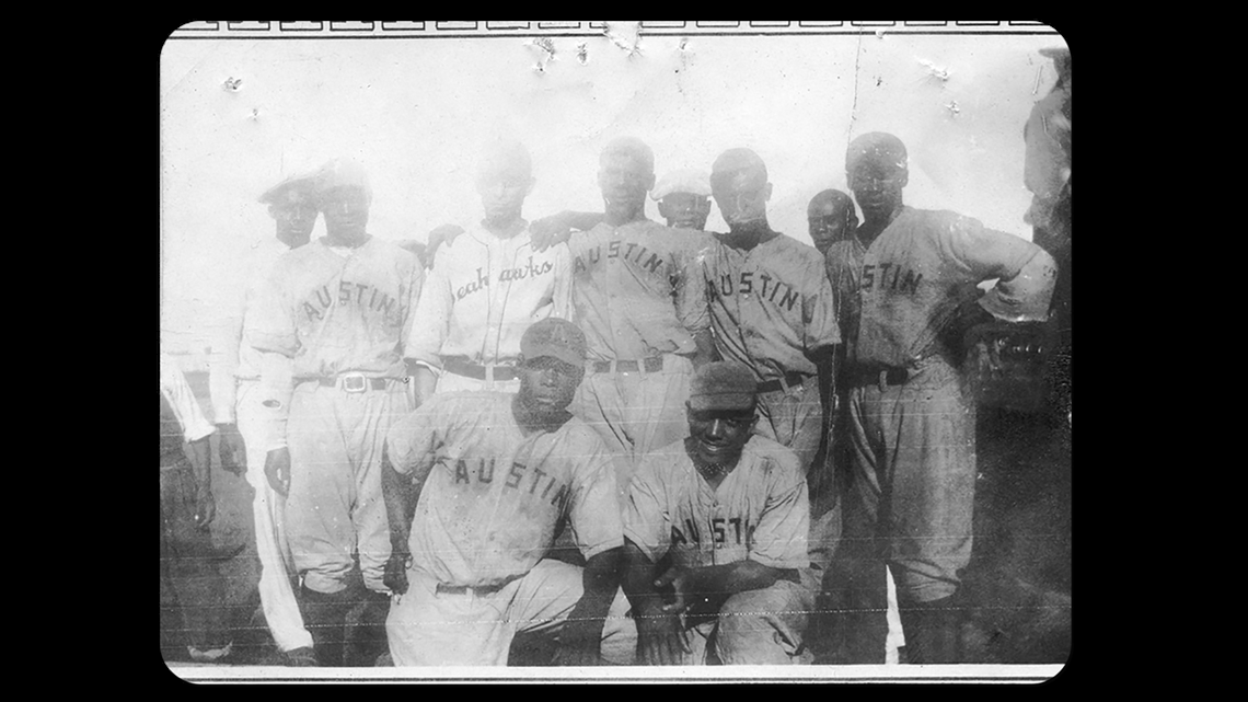 Austin, Tx. Senators (1888) baseball tee