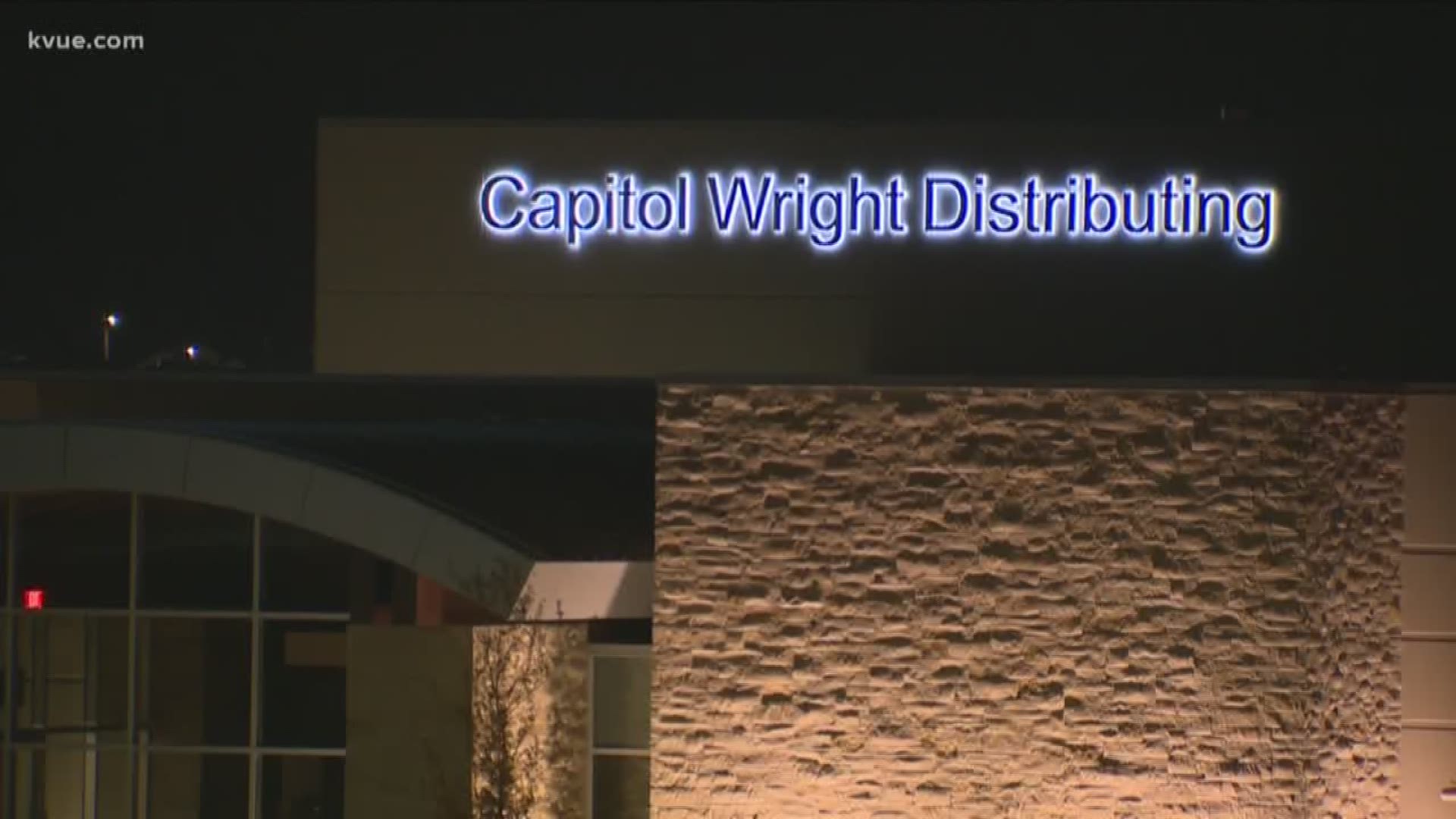 The victim was a delivery driver for Capitol Wright Distributing.