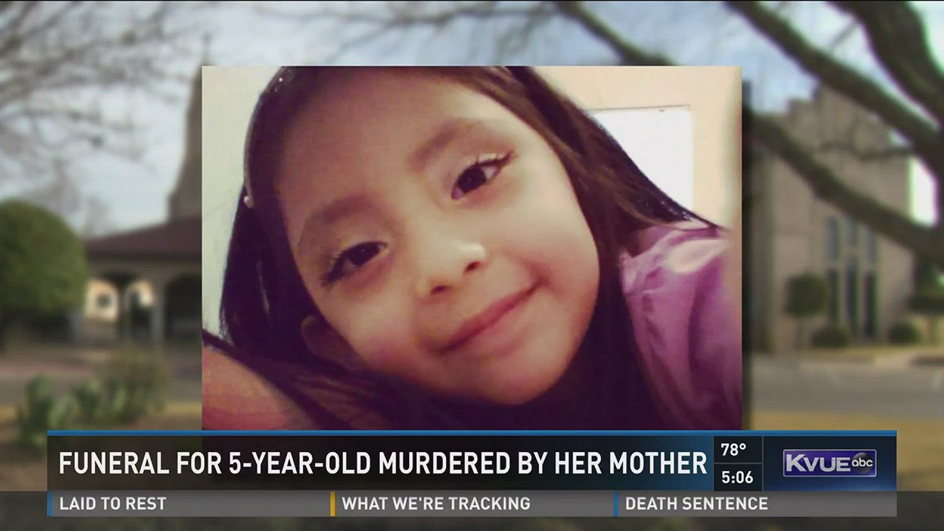 A funeral was held Tuesday for Giovanna Hernandez, who was allegedly murdered by her mother on Jan. 5.