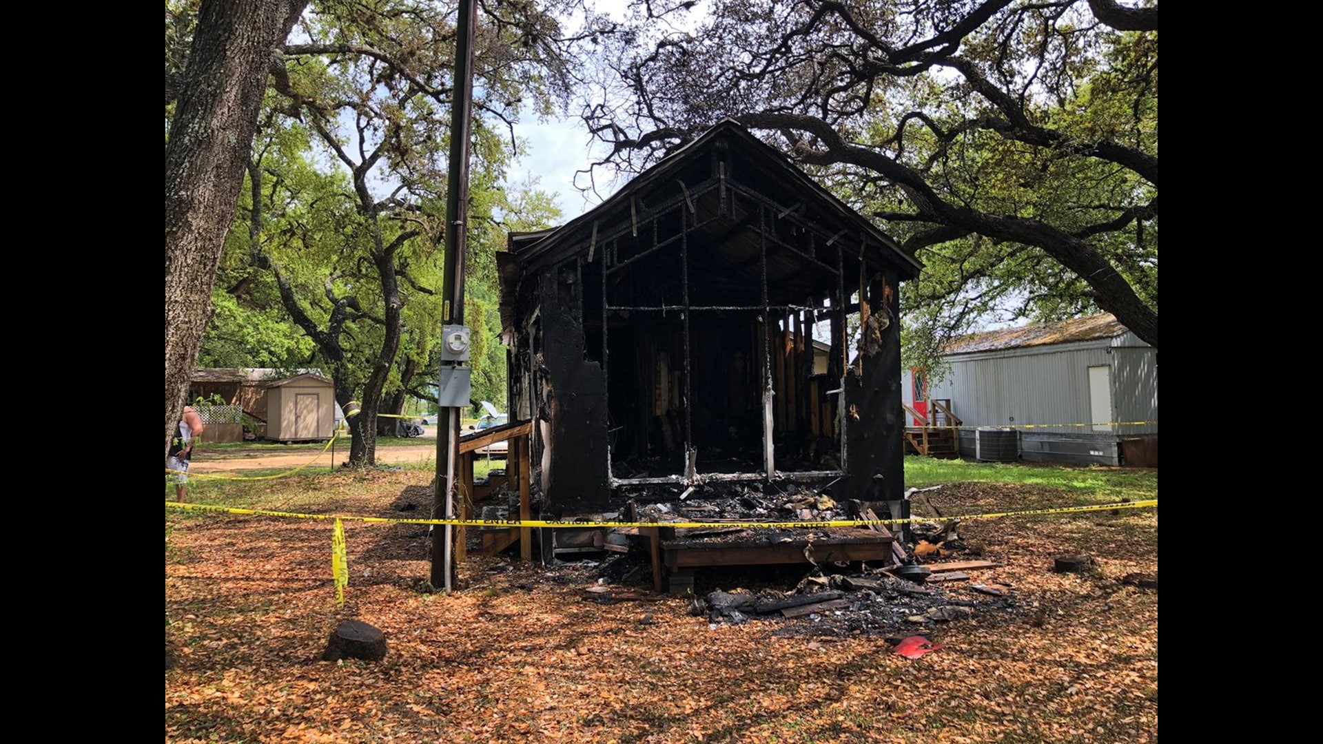 Lightning sparked two Central Texas house fires, officials say