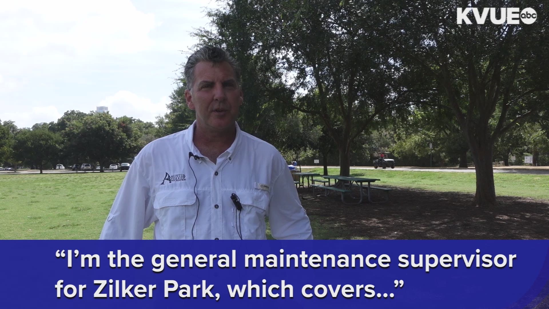 The grounds crew at Zilker Park is already preparing for the Austin City Limits Music Festival.