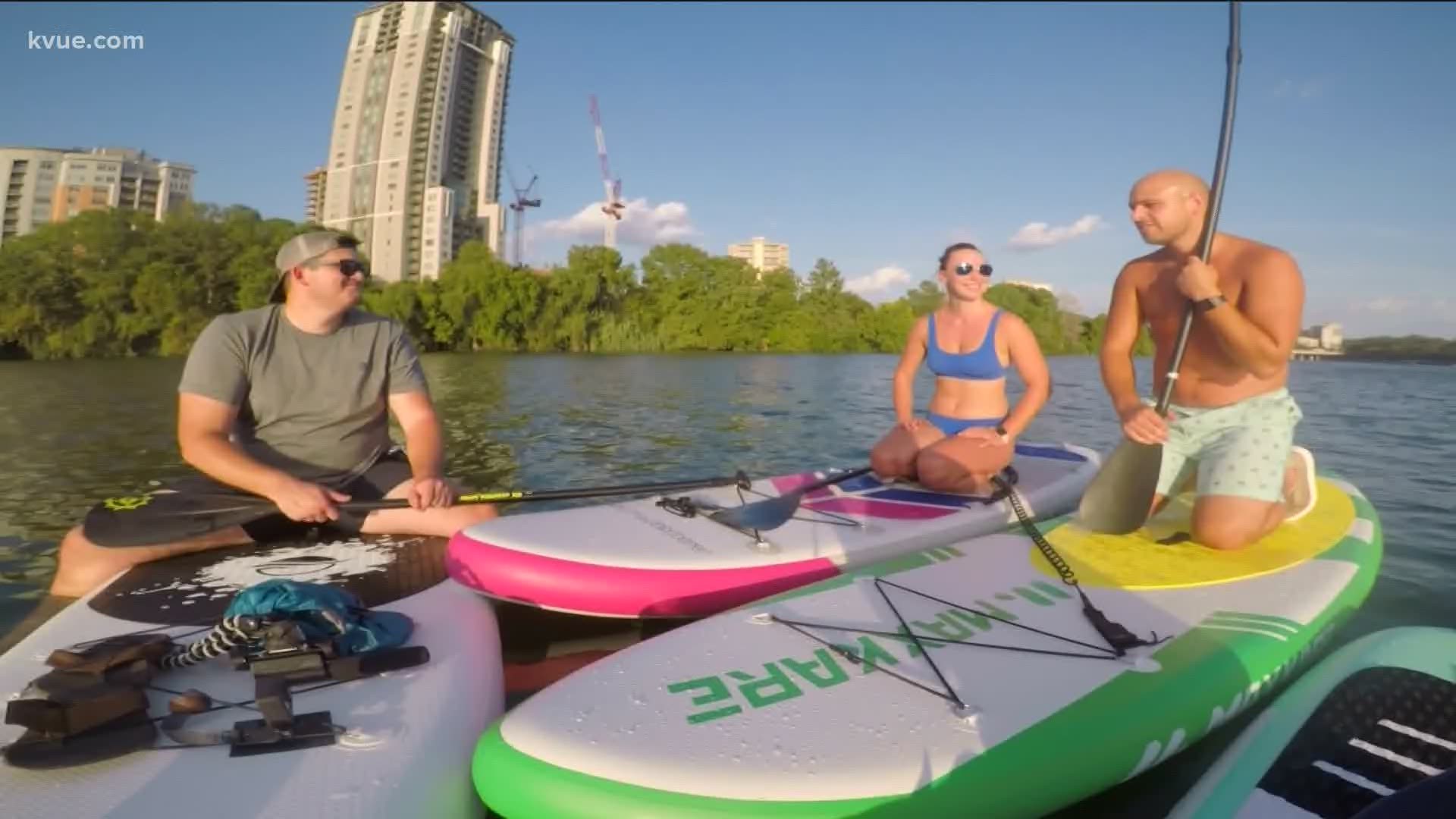 During the pandemic, it can be hard to find good news. KVUE's Hank Cavagnaro spoke to Austinites on Town Lake and asked them to share their positive news.